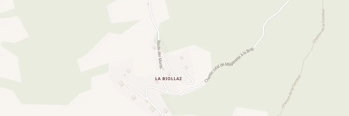 Plan du 524 Rte des Monts à Mégevette
