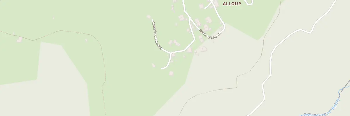 Plan du 129 Che du Collet à Mont-Saxonnex