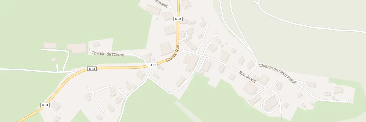 Plan du 2 Rue du Val à La Sommette