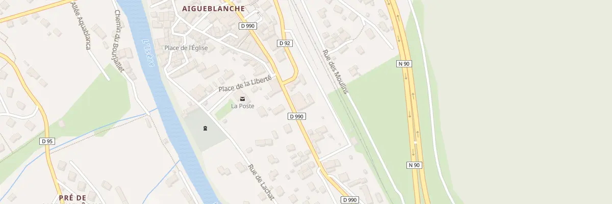 Plan du 166 Gr Grande Rue à Grand-Aigueblanche