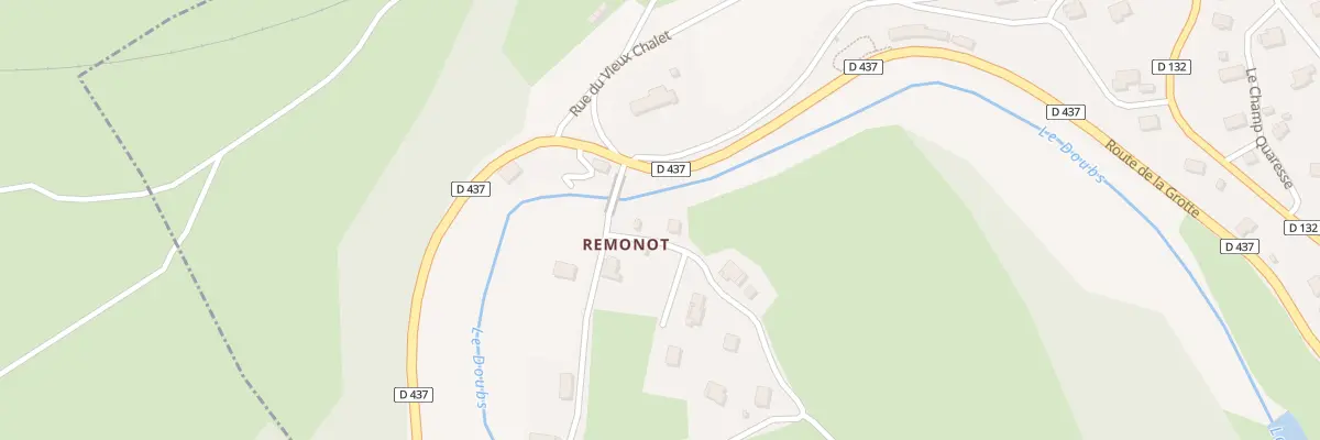 Plan du 1 Rue des Chamois aux Combes