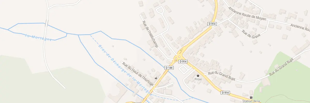 Plan du 3 Rue de l’Hellichamp à Gerbéviller
