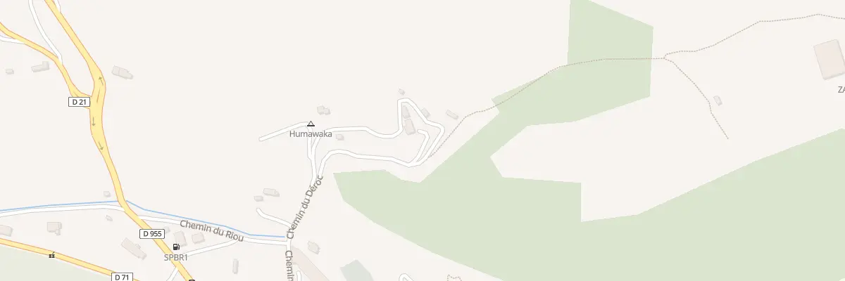 Plan du 233 Chem du Déroc à Comps-sur-Artuby