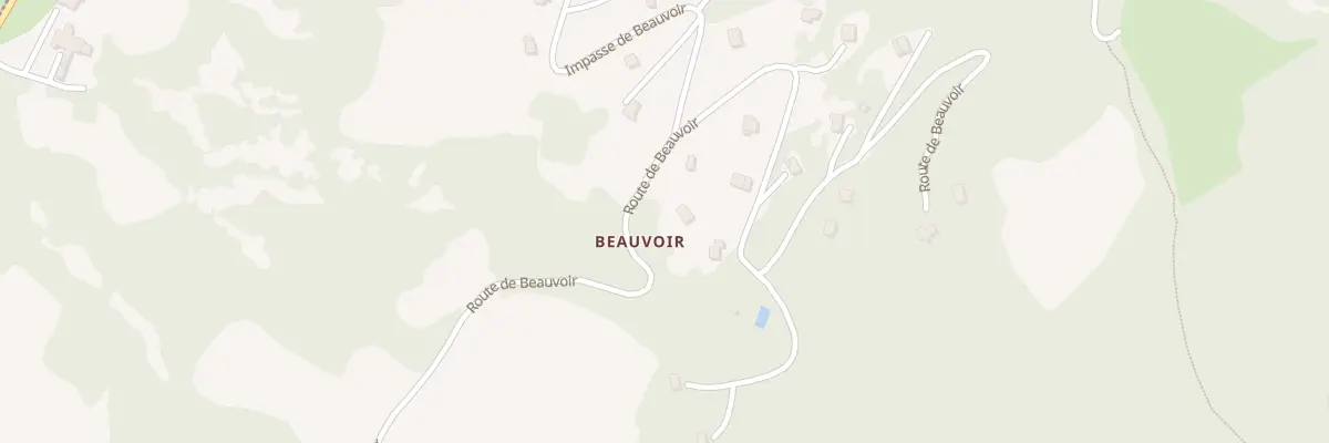 Plan du 5205 Beauvoir à Saint-Sauveur