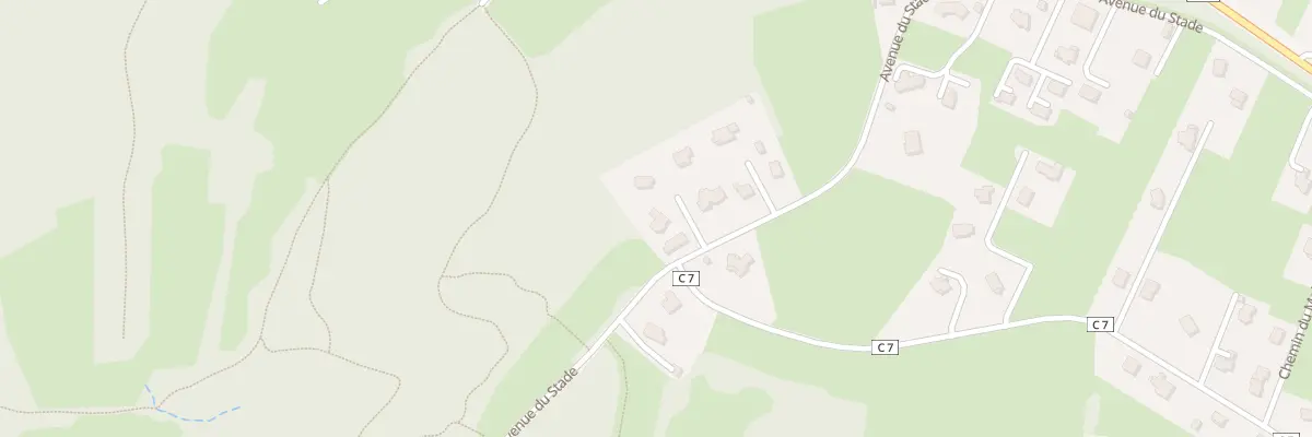 Plan du 674B Av du Stade à Armoy