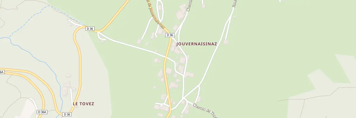 Plan du 70 Rue du motasson à Orcier
