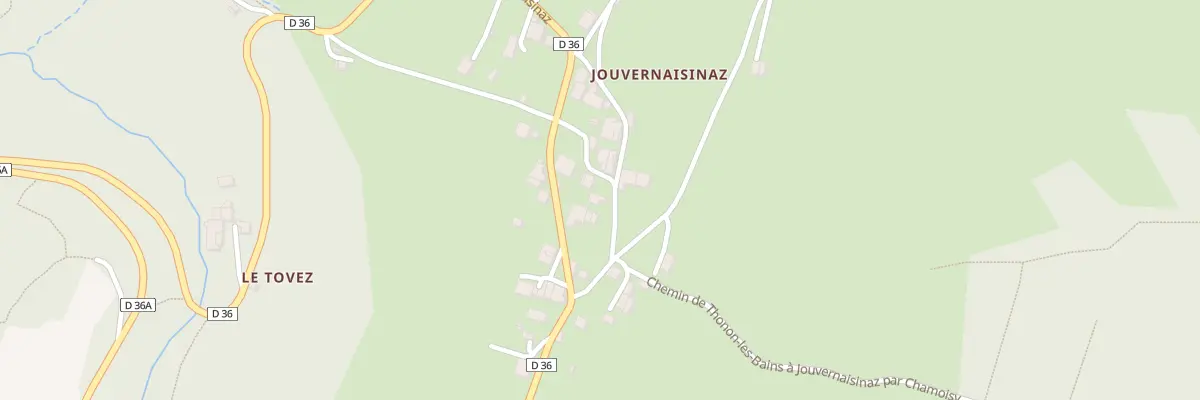 Plan du 128 Rue du motasson à Orcier