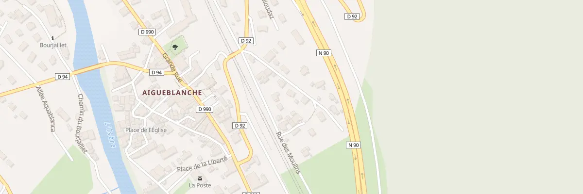 Plan du 106 Rue des Moulins à Grand-Aigueblanche
