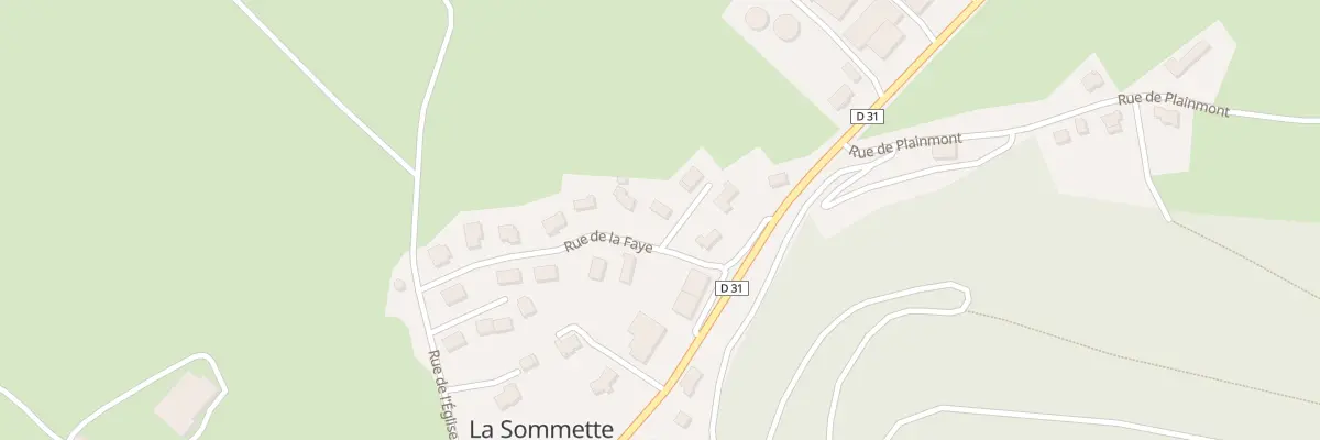Plan du 8 Imp de la Faye à La Sommette