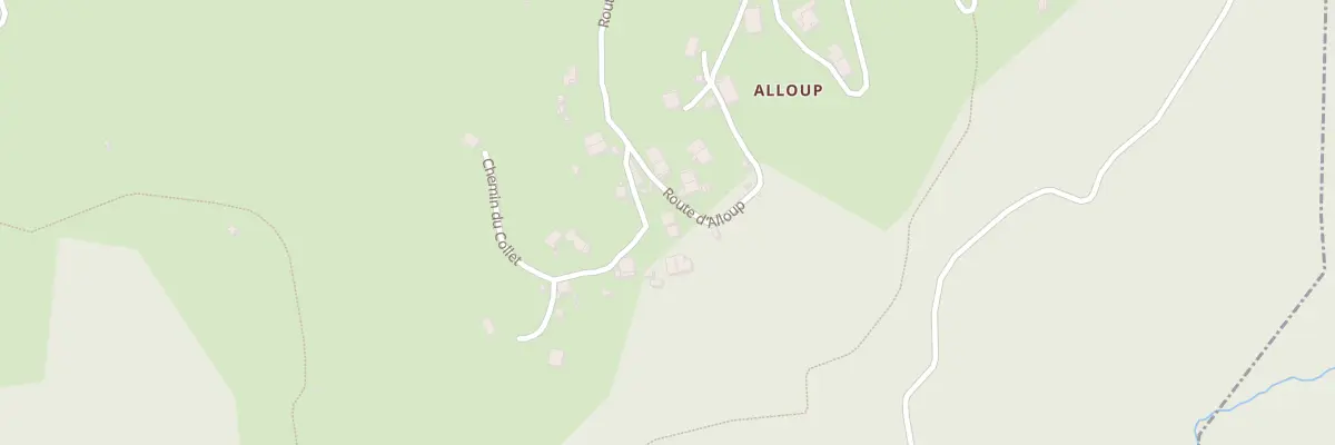 Plan du 49 Che du Collet à Mont-Saxonnex