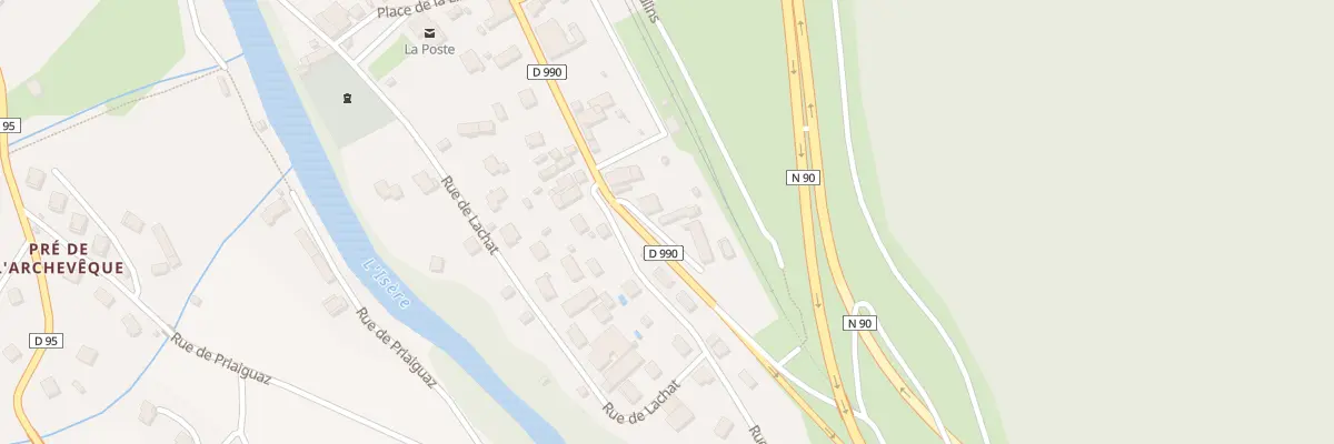 Plan du 8 Gr Grande Rue à Grand-Aigueblanche