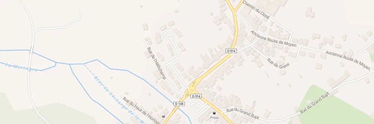 Plan du 3 Rue Gambetta à Gerbéviller