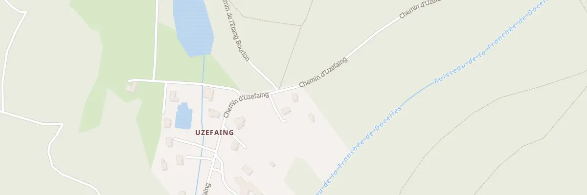 Plan du 14 Che d’Uzefaing à Épinal