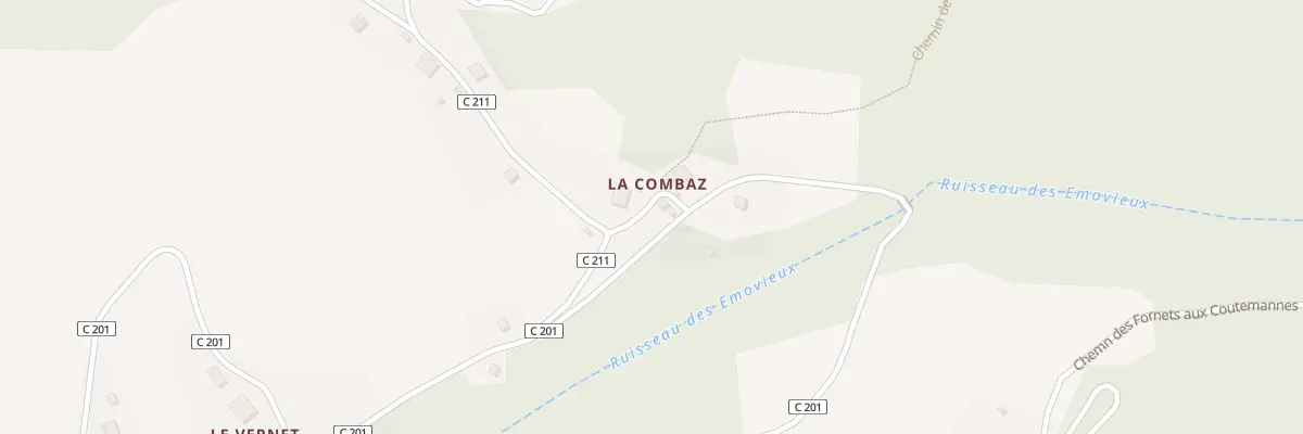Plan du 17 Pas du Crêt à Mégevette