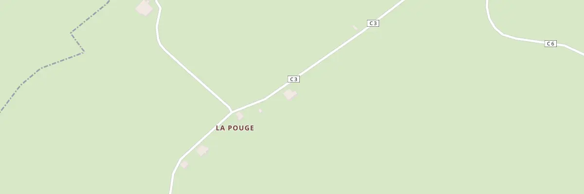 Plan du 5196 La Pouge à Pierrefontaine-les-Varans