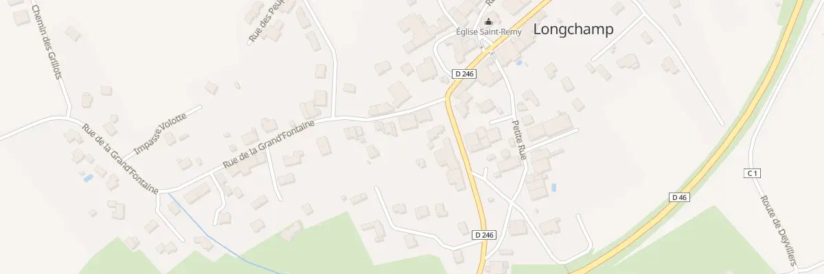 Plan du 37 Rue de la Grand Fontaine à Longchamp