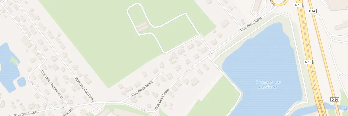 Plan du 7 Rue Jules Lemire à Lure