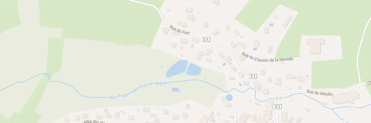 Plan du 20B Rue du Saint-Oger à Deyvillers