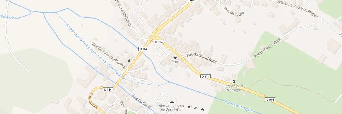 Plan du 1 Rue du 1 Er Maire Cherrier à Gerbéviller