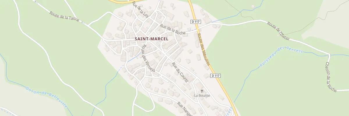 Plan du 306 Rte de la Tarine aux Belleville