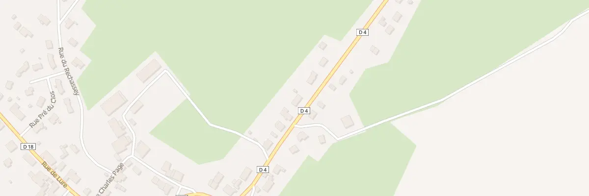 Plan du 19 Rue de la Vergenne à Athesans-Étroitefontaine