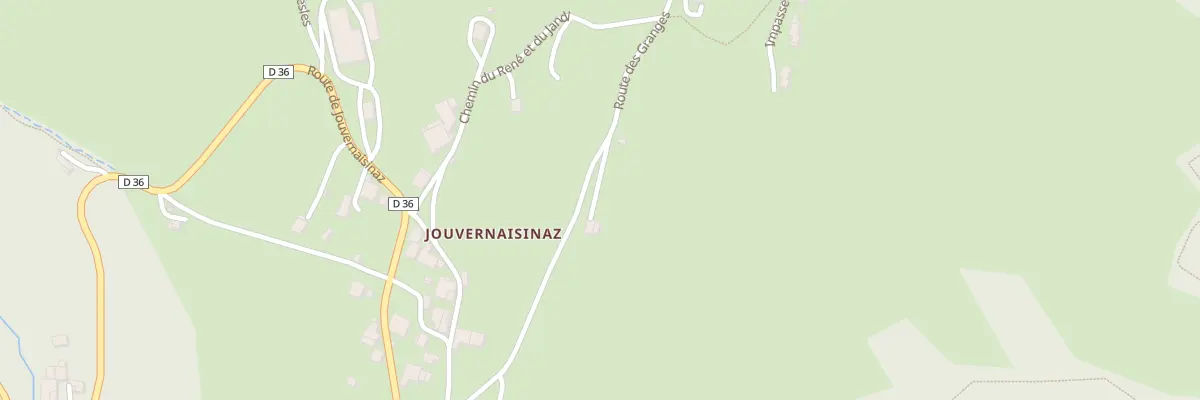 Plan du 310 Rte des Granges à Orcier