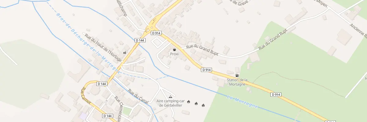 Plan du 12 Rue du Gal Leclerc à Gerbéviller