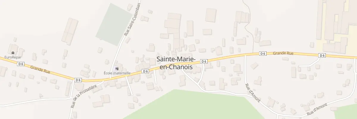 Plan du 42 Grande Rue à Amont-et-Effreney