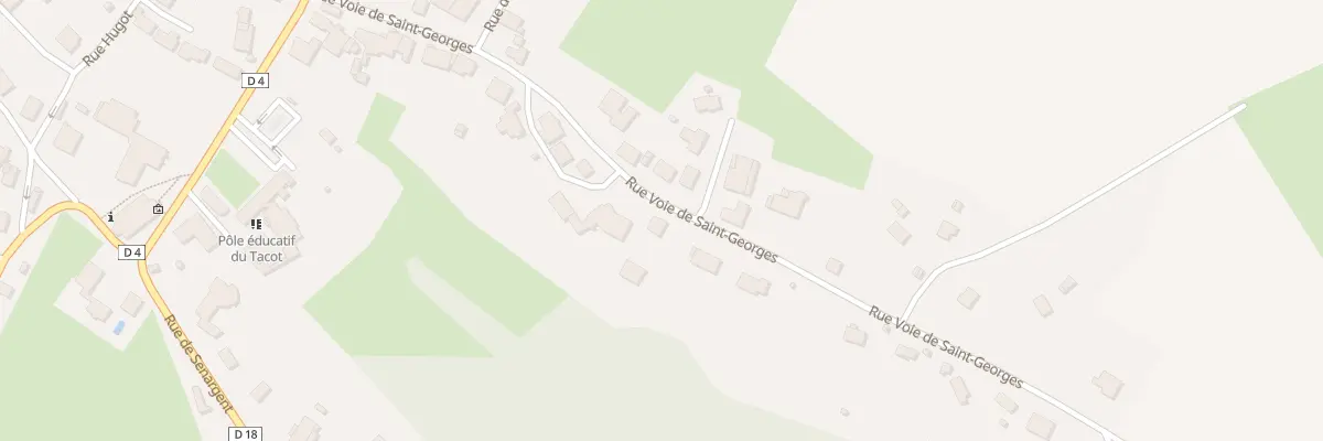 Plan du 30 Rue Voie de Saint Georges à Athesans-Étroitefontaine