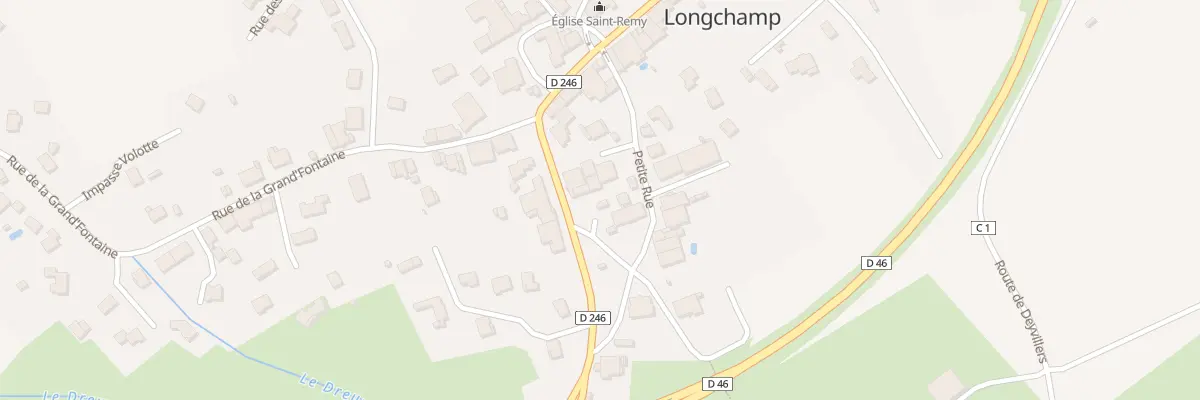 Plan du 42 Rle Derriere l’Ecole à Longchamp