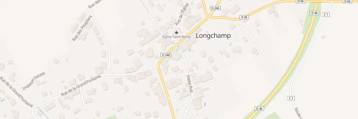 Plan du 23 Rue d’Epinal à Longchamp