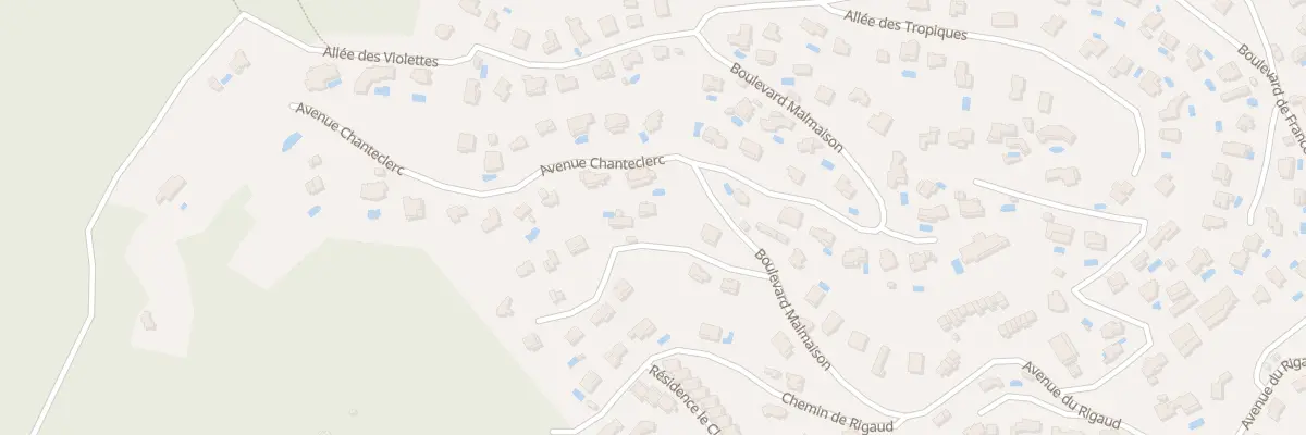 Plan du 7406 All Tremière à Cavalaire-sur-Mer