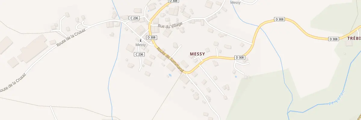Plan du 3016 Rte de Sommand à Mieussy