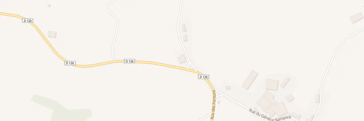 Plan du 1 Rue des Charmes à Grammont