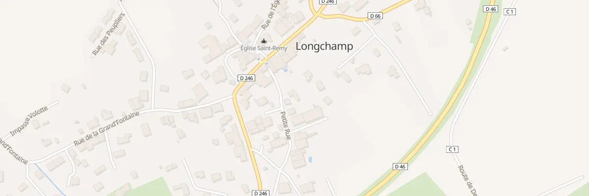 Plan du 67 Ptr Petite Rue à Longchamp