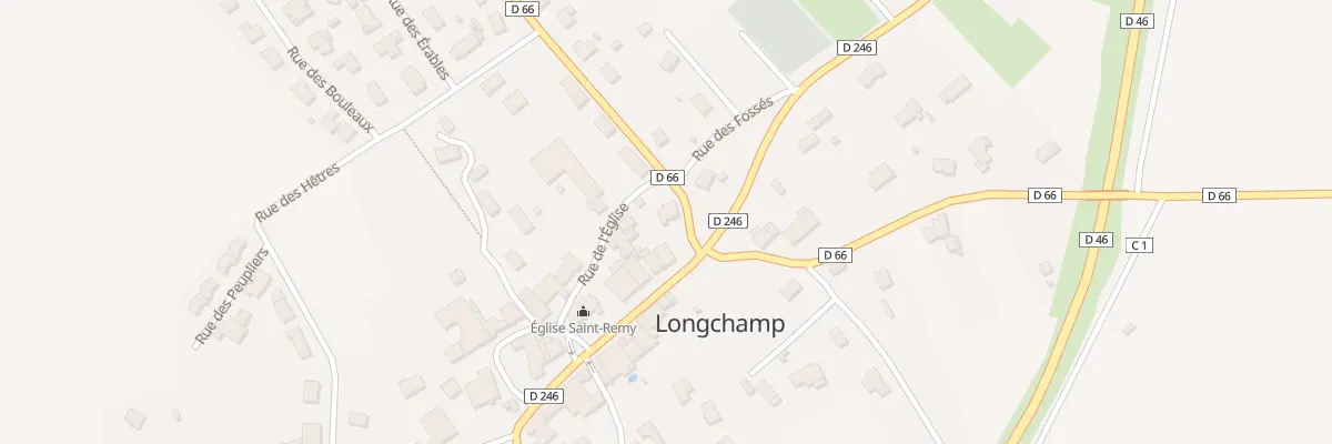 Plan du 87 Gr Grand ’ Rue à Longchamp