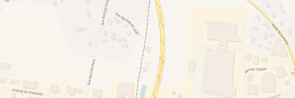 Plan du 5094A Rue de Ternier à Marignier