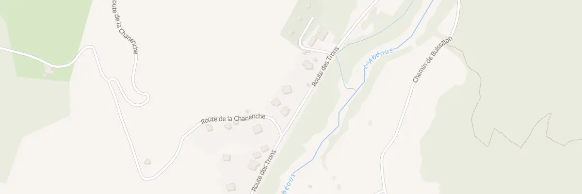 Plan du 440 Rte des Trons à Méolans-Revel