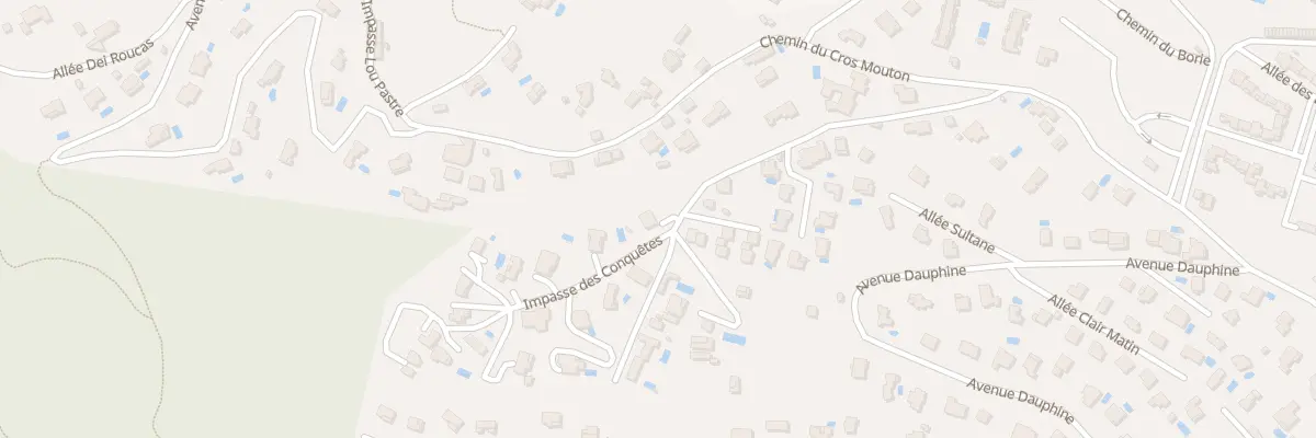 Plan du 302 Che de la Castillane à Cavalaire-sur-Mer