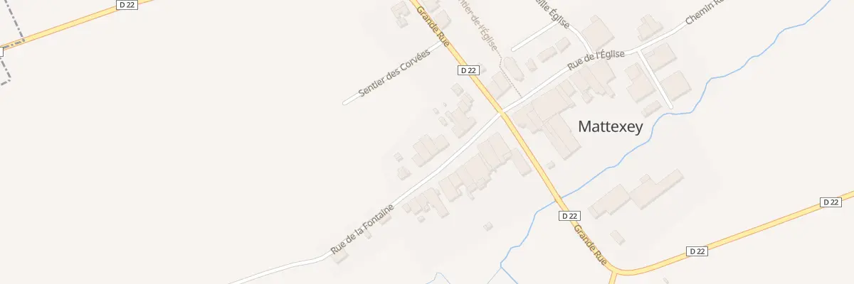 Plan du 4B Rue de la Fontaine à Mattexey