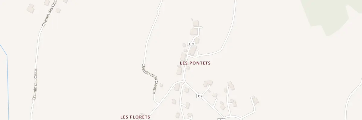 Plan du 205 Rte des Pontets à Bellevaux