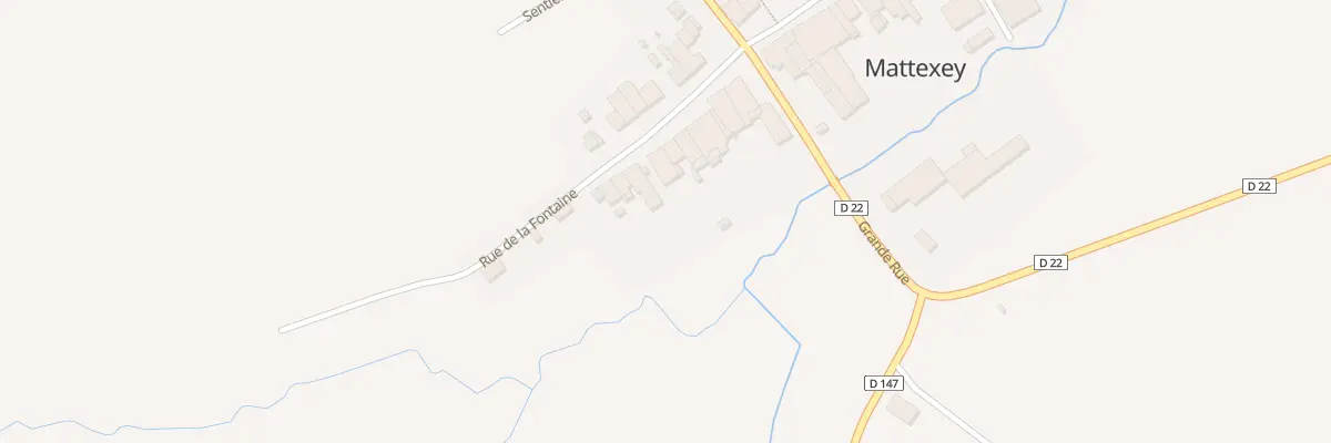 Plan du 5 Rue de la Fontaine à Mattexey