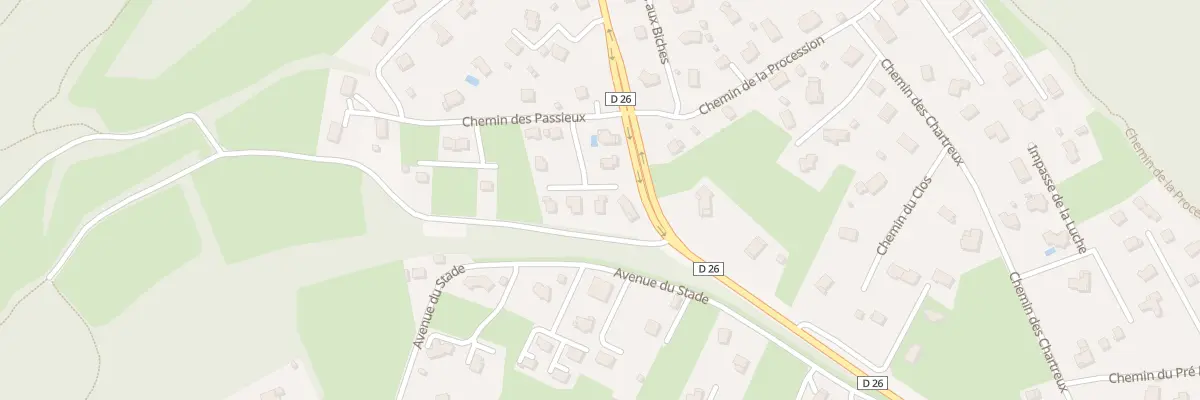 Plan du 57 Imp du Vent d’Oche à Armoy