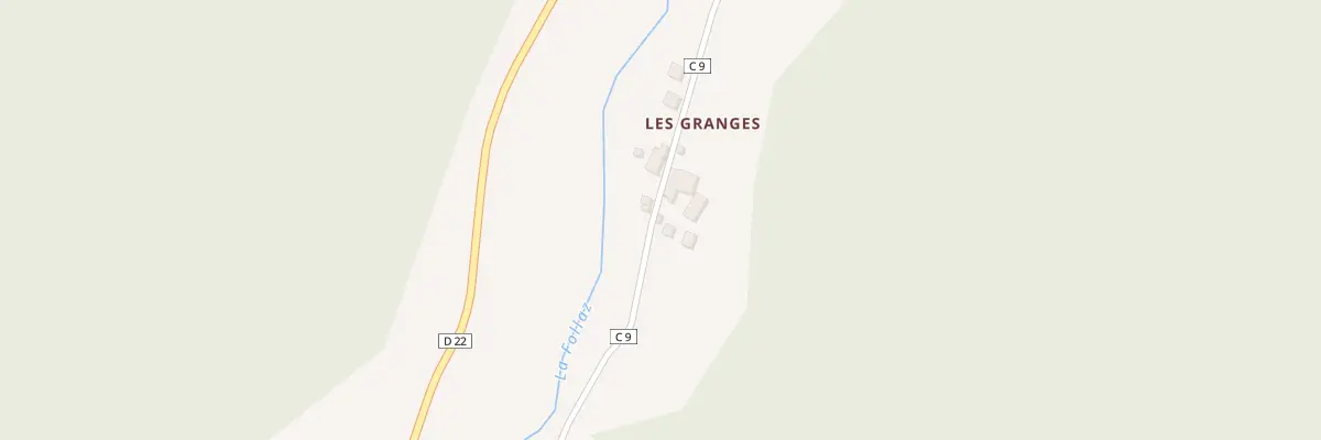 Plan du 1099 Rte des Granges à Lullin