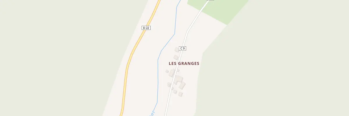 Plan du 1010 Rte des Granges à Lullin