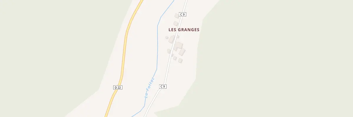 Plan du 1111 Rte des Granges à Lullin