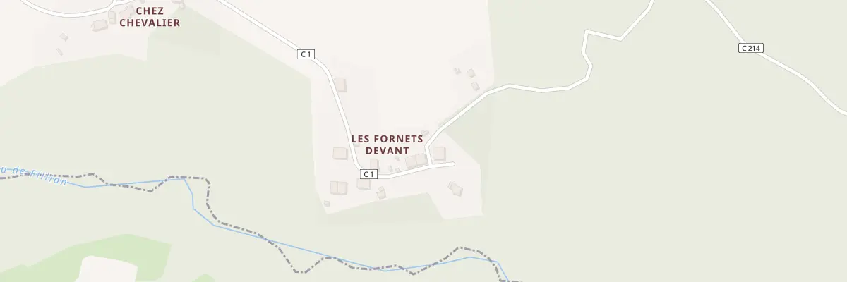 Plan du 499 Che des Fornets Devants à Mégevette