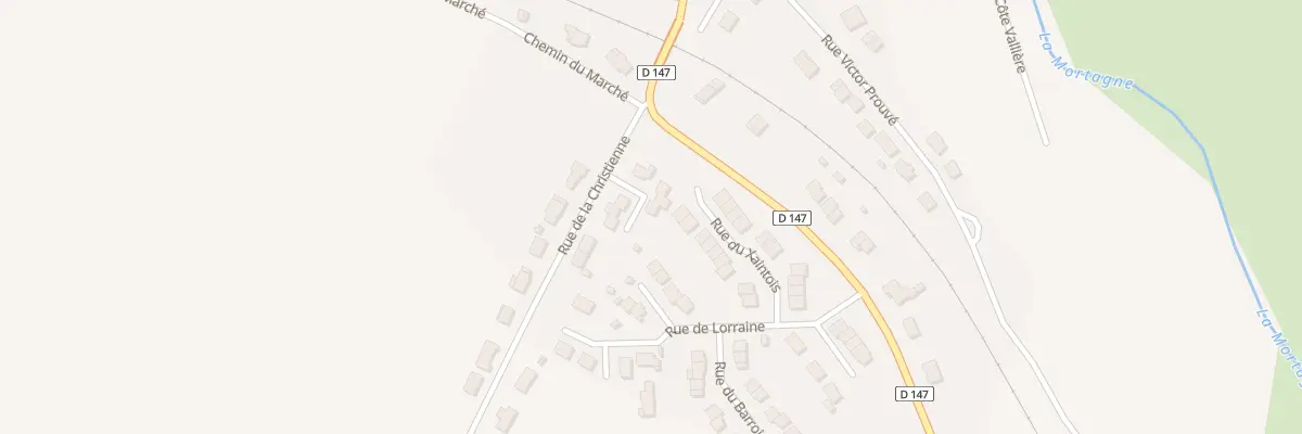 Plan du 5 Rue du Toulois à Gerbéviller