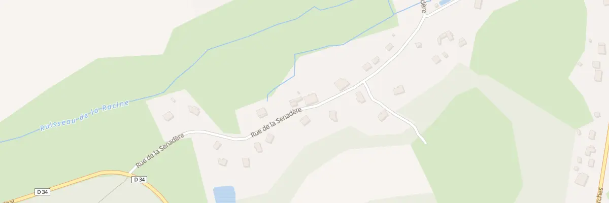 Plan du 24 Rue de la Senadère à Raon-aux-Bois