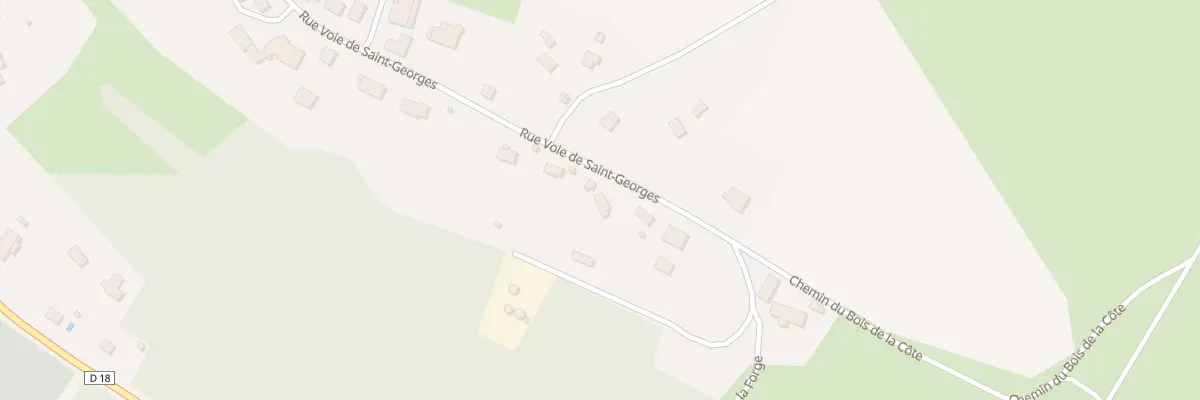 Plan du 44 Rue Voie de Saint Georges à Athesans-Étroitefontaine